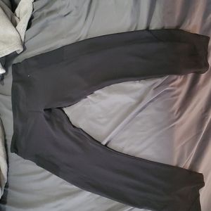 Work out pants, size large and black